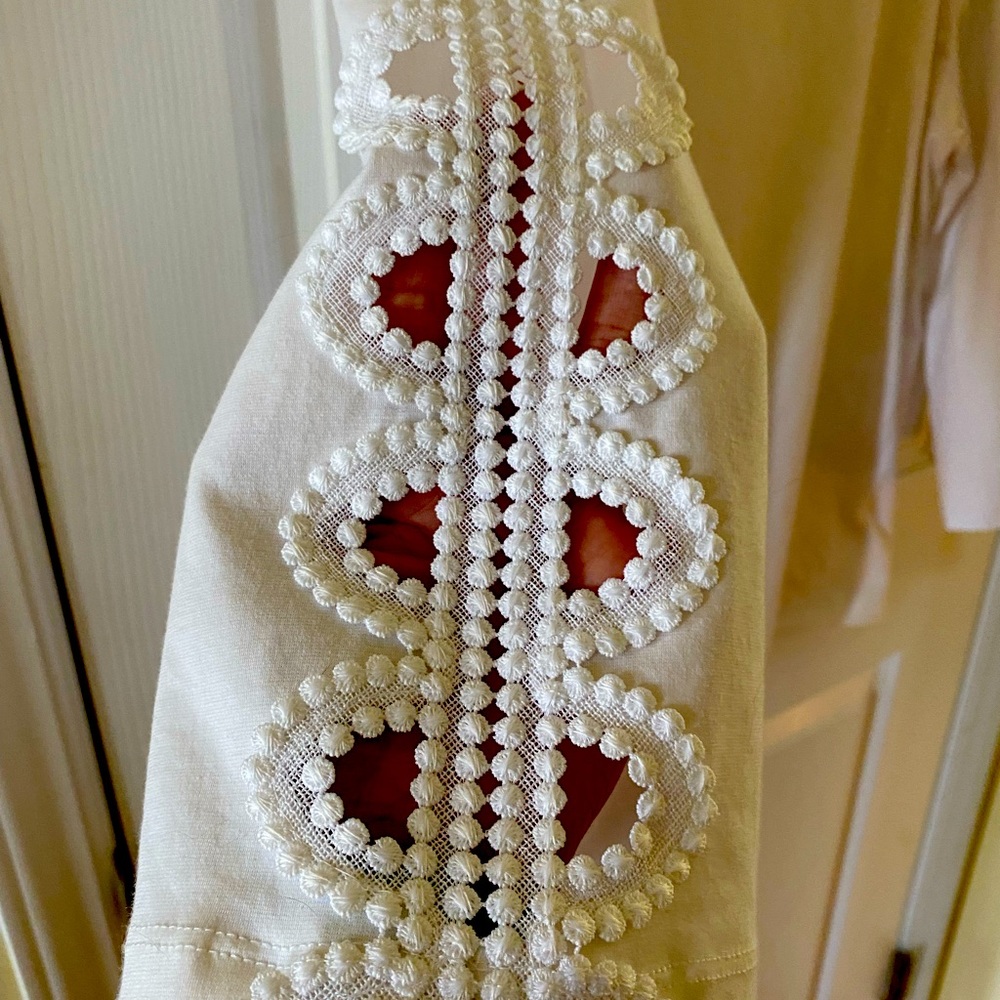 **TALBOTS** XL White Long Sleeve Dress Shirt